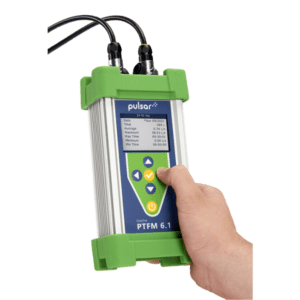 Portable transit time flowmeter pulsar greyline ptfm 6.1 Intercontrol