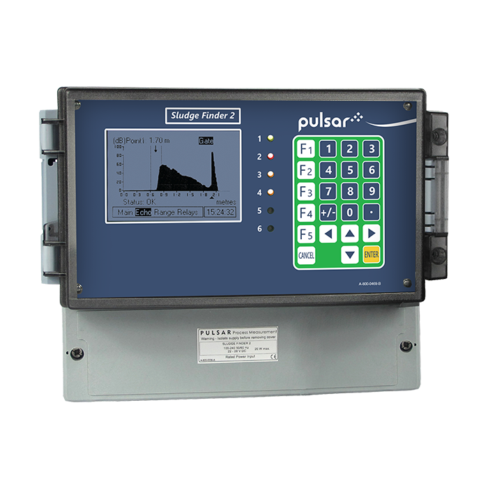 Pulsar Sludge Finder 2 slibdeken niveaumeter (LED scherm)