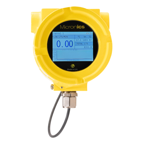 micronics ux5000 ultrasone clamp-on flowmeter