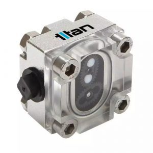 Titan Metra-Clear oval gear flowmeter